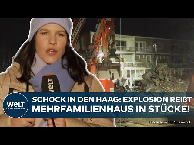 DEN HAAG: Schwere Explosion in Mehrfamilienhaus – Zehn Vermisste, Polizei sucht nach Hinweisen!