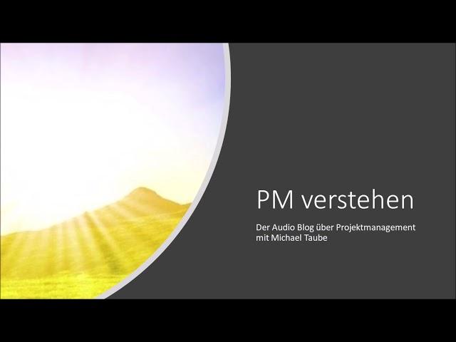 PM verstehen:  Selbsteinschätzung