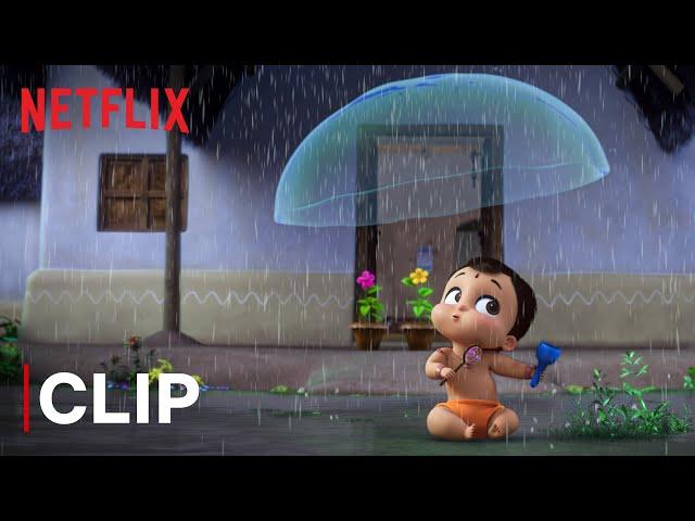 Bheem Makes The Rain Go Away  | Mighty Little Bheem | Netflix India