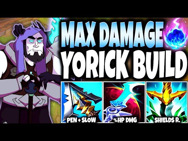 Yone needed a non-stop Camp just to survive against my MAX DAMAGE YORICK BUILD!!!