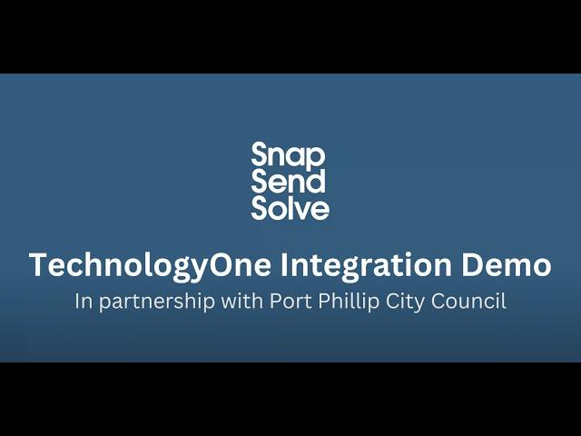 TechnologyOne Integration Demo