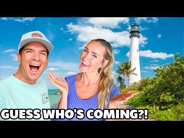 WE'RE SO EXCITED!  GUESS WHO IS COMING?! ️