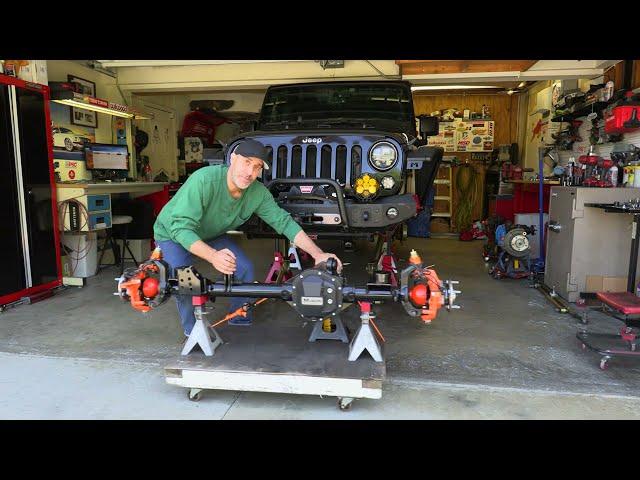 Best Dana44 Front Axle Upgrade for Jeep Wrangler Fusion Elite is PERFECTION