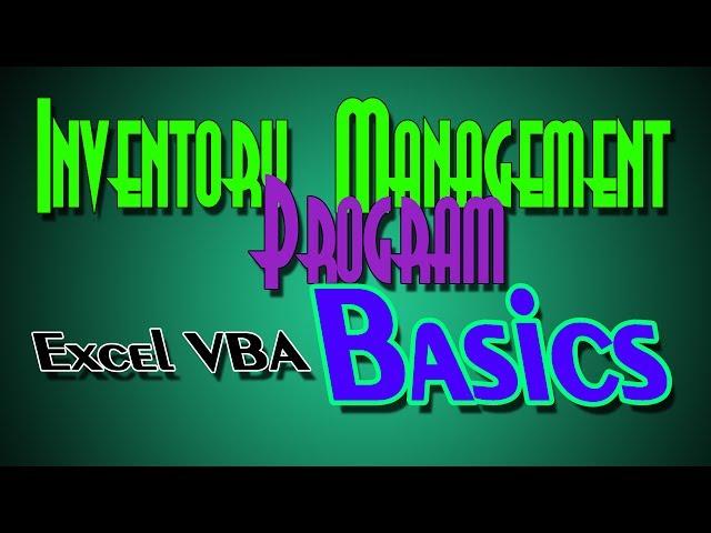 Inventory System 101 In Excel VBA   a Step by Step Guide to the Basics