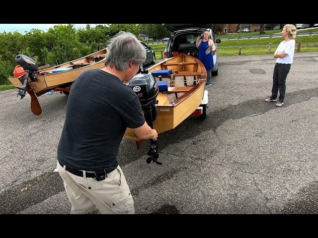 Building Grace: First Time On The Water With Her Predecessor!