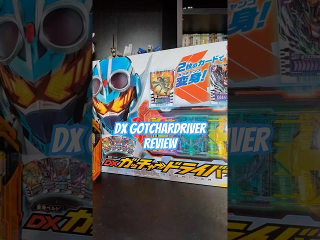 Dx Gotchardriver review #kamenridergotchard #dx #kamenrider #shorts