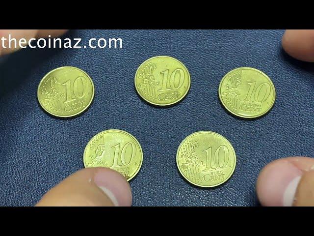 Expensive 10 Euro Cent Coins From Europe