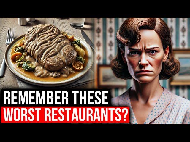 Why These 20 Worst Restaurants From the 1970's Disappeared