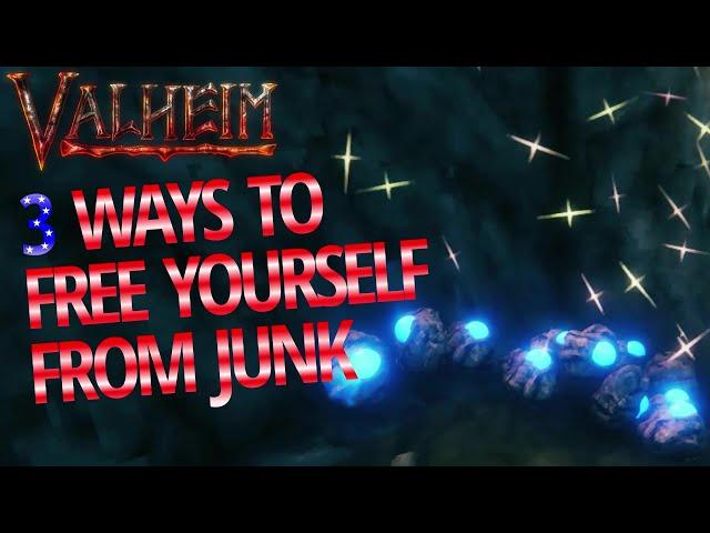 (Pre-H&H) 3 Ways To Get Rid Of Junk Loot - Valheim