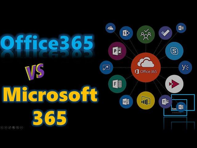 Difference between Office365 and Microsoft365 (O365, M365)