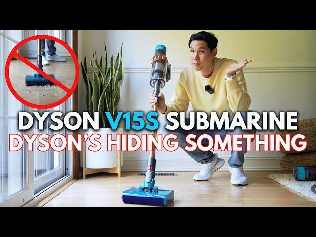 Why the DYSON V15S SUBMARINE is so expensive