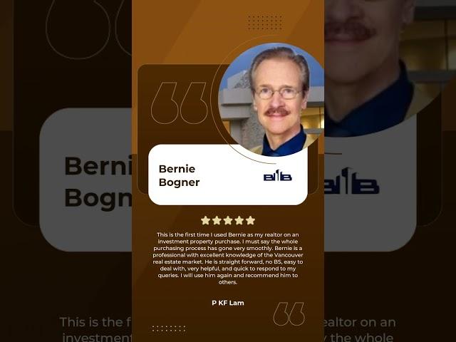 Bernie: My Investment Property SAVIOR! Realtor GOLD. #RealEstateTestimonial #InvestmentProperty