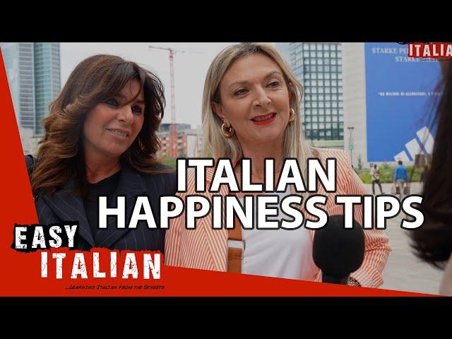 What Makes Italians Happy? | Easy Italian 214