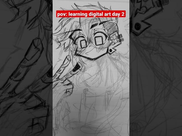 pov: ur learning digital art #shorts