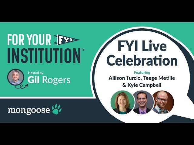 FYI Live Celebration with Allison Turcio, Kyle Campbell, and Teege Mettille