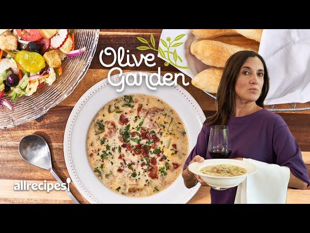 I Made Olive Garden's Breadsticks, Soup & Salad At Home | Allrecipes