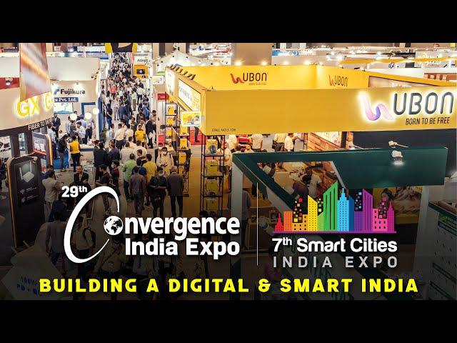 India’s Largest Tech & Infra Expo: Convergence India & Smart Cities India Expo