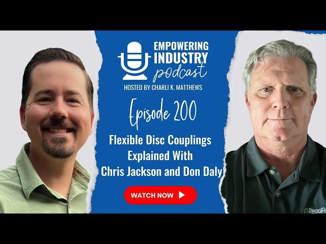 Flexible Disc Couplings Explained With Chris Jackson and Don Daly