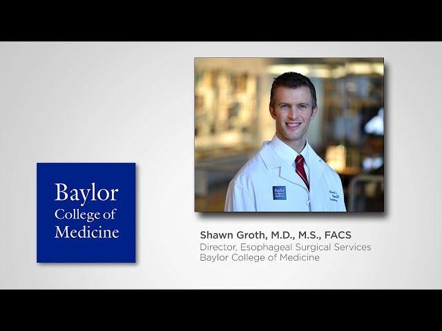 Robotic Thoracic Surgery - Meet Dr. Shawn Groth