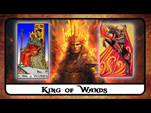 King of Wands Tarot Card Explained  Meaning, Reversed, Secrets, History 