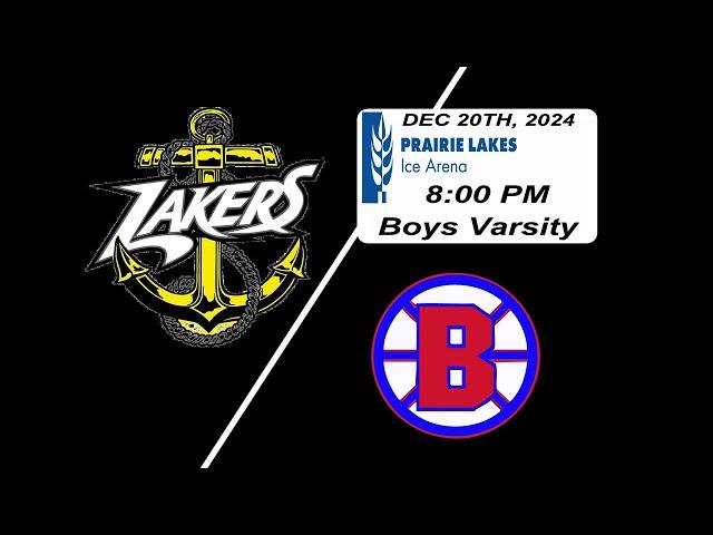 Watertown Lakers Boys Varsity vs. Brookings