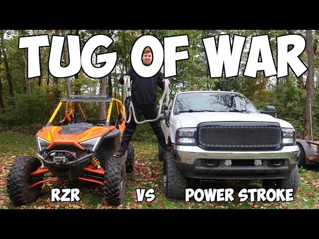 Turbo RZR VS Ford 6.0 Power Stroke...