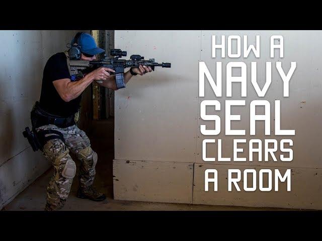 How a Navy SEAL Clears a Room | Close Quarters Combat CQC | Tactical Rifleman