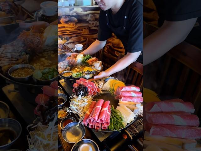 오겹수육과 소고기 샤브샤브│Beef hotpot & braised pork