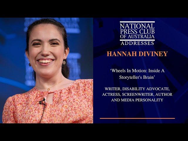 IN FULL: Hannah Diviney's Address to the National Press Club of Australia