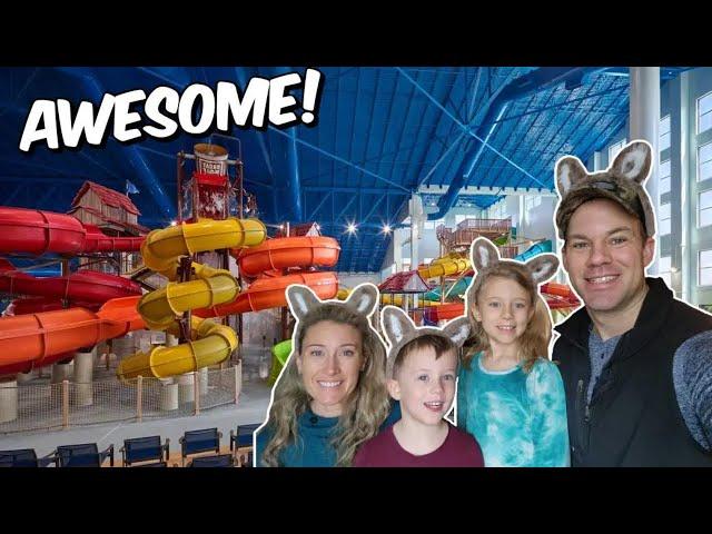 WATER SLIDES! Ride Along & Full Tour - Great Wolf Lodge Perryville MD