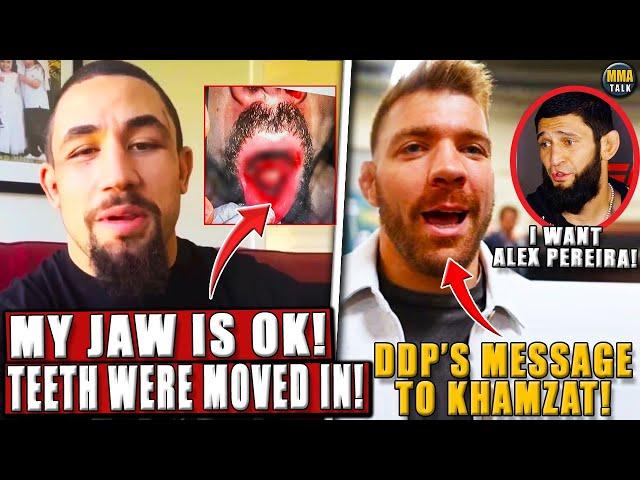 Robert Whittaker GIVES HEALTH UPDATE after UFC 308 loss! Du Plessis WARNS Khamzat! Strickland-title