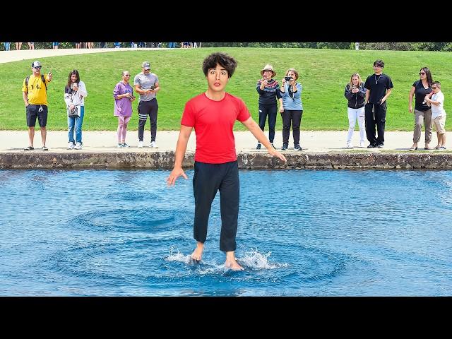 Walking on Water Prank!