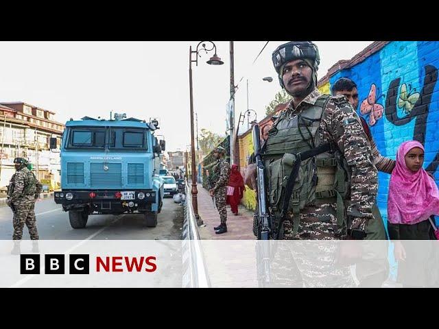 Hunt for militants who killed tourists in Kashmir in deadly attack | BBC News
