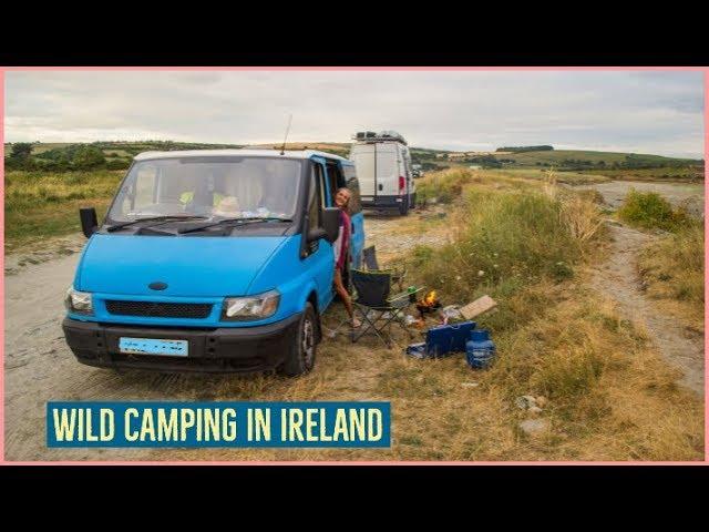 First Wild Camping Experience, Vanlife In Ireland