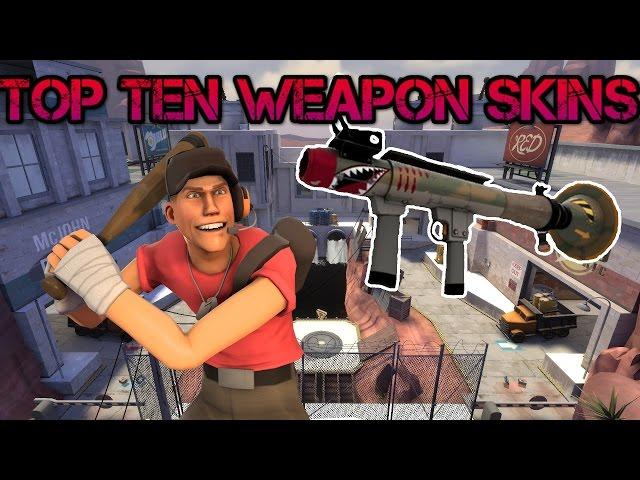 TF2: Top 10 Weapon skins