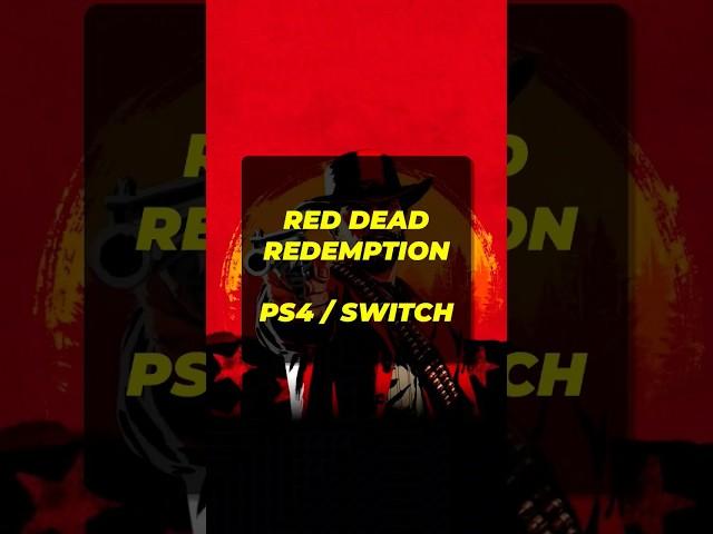 Red Dead redemption PS4 e switch #didicofb #steam #pcgamer #pcgames