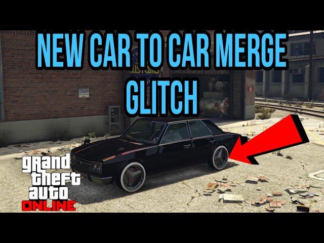 NEW CAR TO CAR MERGE GLITCH IN GTA 5 ONLINE (PLAYSTATION/XBOX) *UPDATE* 1.66