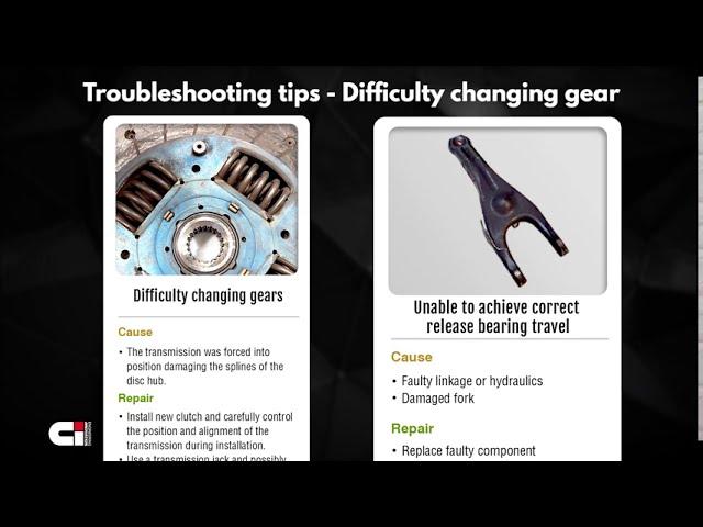 Clutch Issues? Tech Tips Troubleshooting will help diagnose the issue