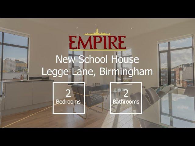 Luxury 2 Bedroom Apartment, New School House, Birmingham