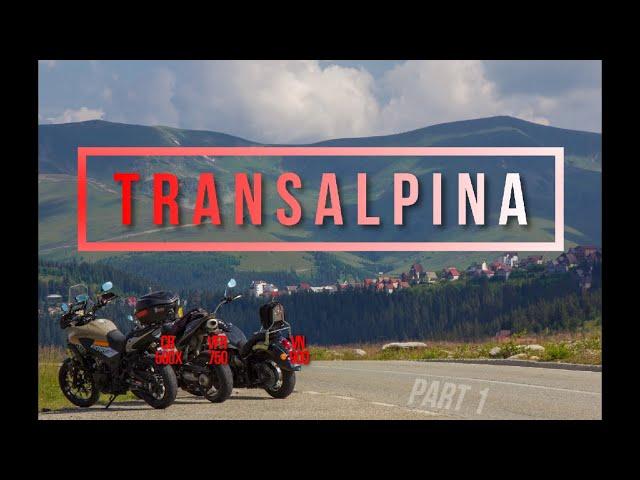 Transalpina part 1  Kawasaki VN 900  Honda CB500X Honda VFR750