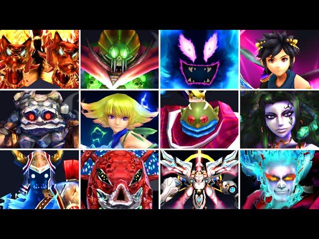 Kid Icarus: Uprising HD - All Bosses (No Damage)