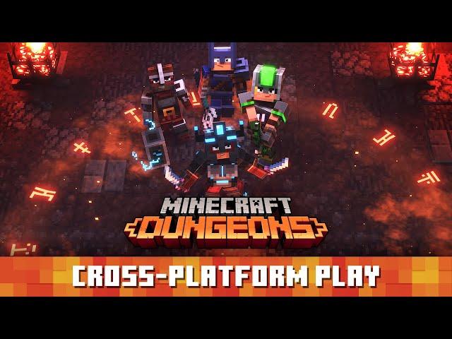 Minecraft Dungeons: Cross-platform Play Trailer