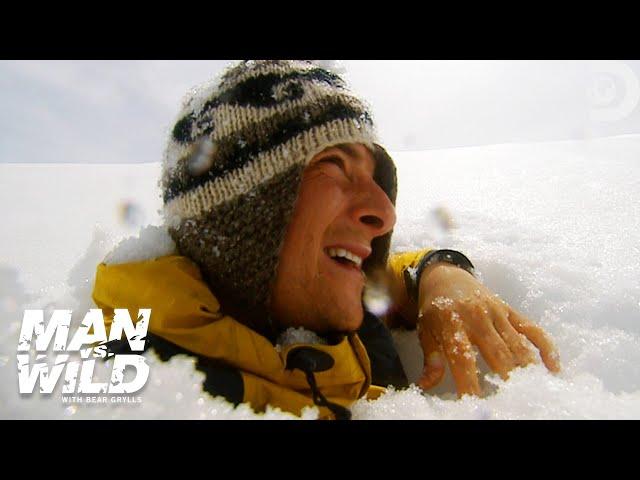 Bear Grylls’ Winter Survival Skills ️ | Man vs. Wild | Discovery