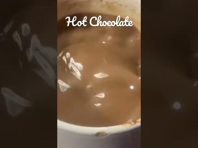 Warm up from the Cold with some Hot Chocolate made from scratch! 3 ingredients Dairy Free Vegan