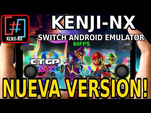 KENJI-NX ANDROID: EL SEGUNDO MEJOR EMULADOR DE SWITCH SE CONVERTIRA EN UNA BESTIA! Y MUCHO MÁS