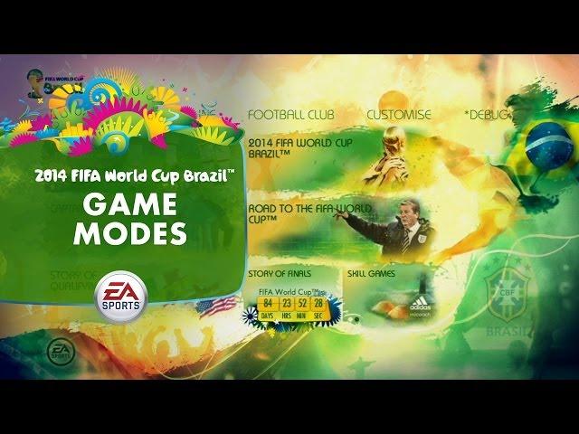 EA SPORTS 2014 FIFA World Cup - Game Modes