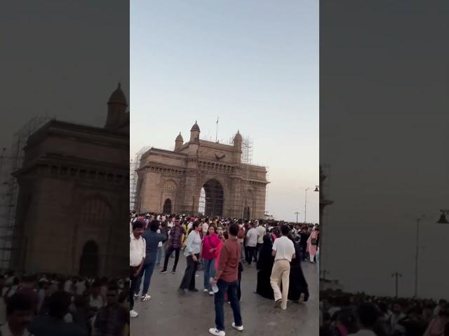 Most famous place in Mumbai /gate of indi / Taj hotel Mumbai / #shortfeed  #viralplace #trainding