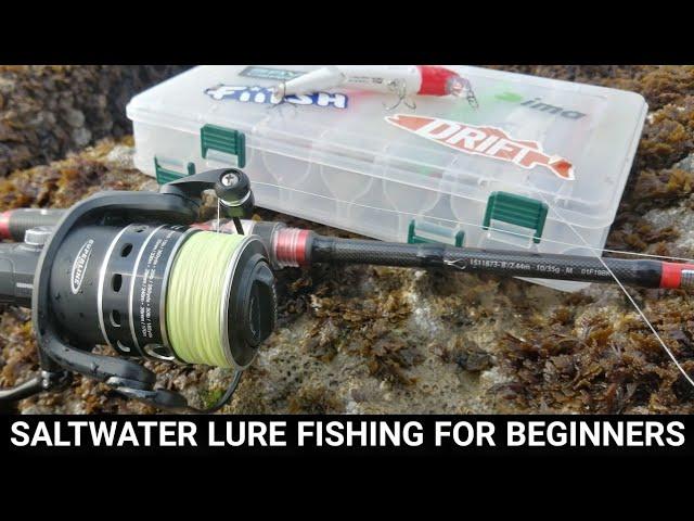 SALTWATER LURE FISHING FOR BEGINNERS - WHERE TO START (SEA FISHING UK)