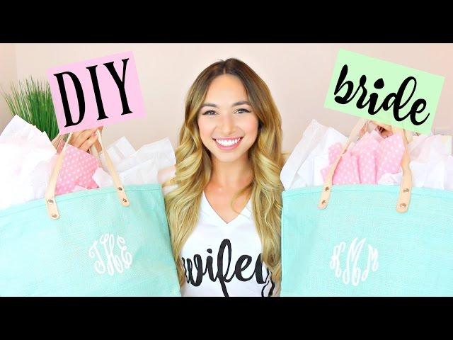 D.I.Y. BRIDE | BRIDESMAID & FLOWER GIRL GIFT IDEAS!