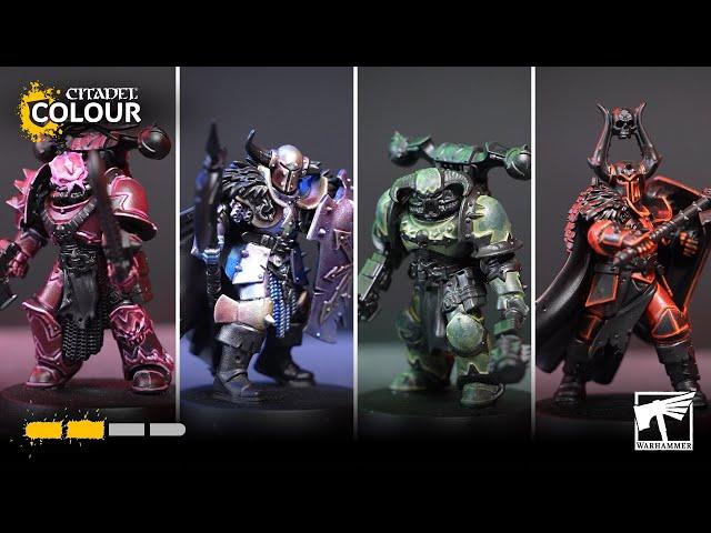 How to Paint: Armours of the Chaos Gods | Intermediate | Warhammer